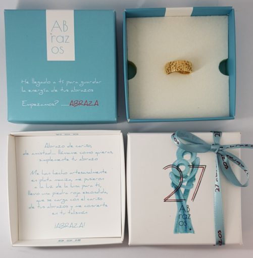 Anillo 12 Abrazos de Cariño - Imagen 3