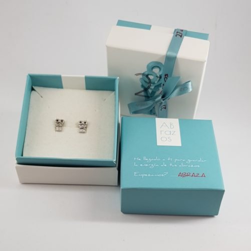 Pendientes Cariño Plata - Imagen 6
