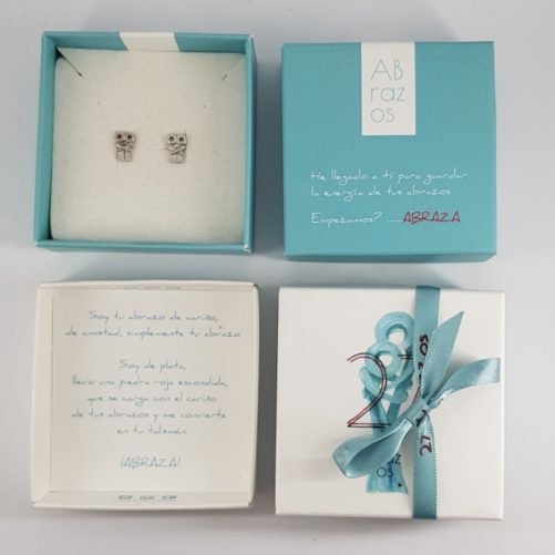 Pendientes Cariño Plata - Imagen 5