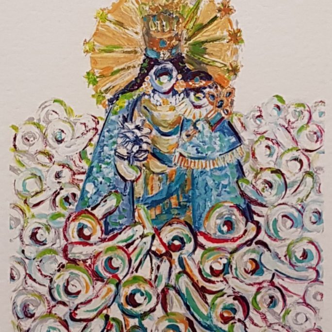 Abrazo a la Virgen de los Desamparados